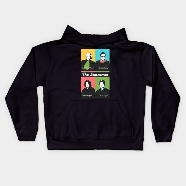 The Supremes Kids Hoodie by candhdesigns